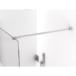 Eco inloopdouche 500 x 2000 x 8 mm nano helder glas/chroom