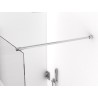 Eco inloopdouche 500 x 2000 x 8 mm nano helder glas/chroom