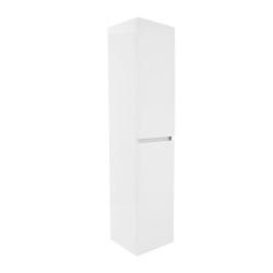 Vision kolomkast 2 deuren 160x35x35 cm glans wit