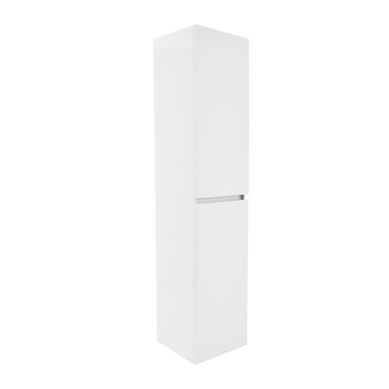 Vision kolomkast 2 deuren 160x35x35 cm glans wit