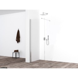 Eco inloopdouche 700 x 2000 x 8 mm nano helder glas/chroom