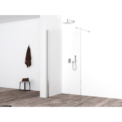 Eco inloopdouche 800 x 2000 x 8 mm nano helder glas/chroom
