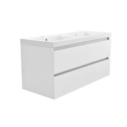 Vision onderkast met 2 laden 120 x 46 cm glans wit