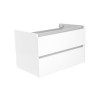 Vision onderkast met 2 laden 80 x 46 cm glans wit