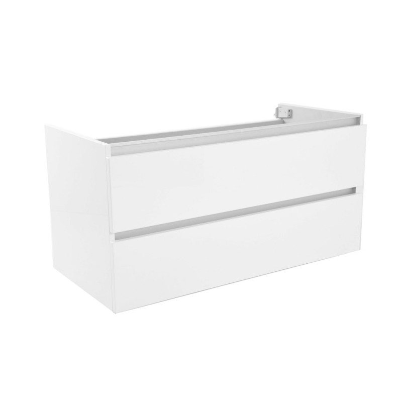 Vision onderkast met 2 laden 100 x 46 cm glans wit