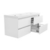 Vision onderkast met 2 laden 120 x 46 cm glans wit