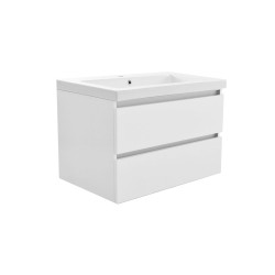 Vision onderkast met 2 laden 80 x 46 cm glans wit