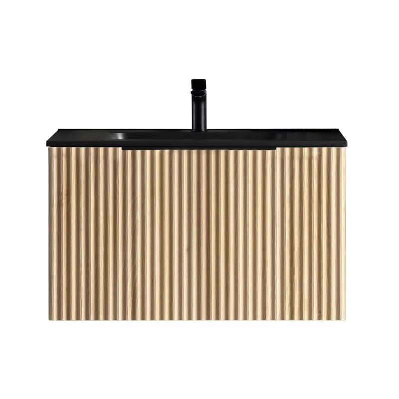 Ribbella onderkast met 1 lade 80 x 45 cm naturel eik