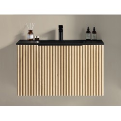 Ribbella onderkast met 1 lade 80 x 45 cm naturel eik