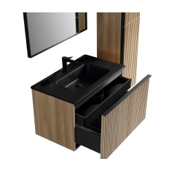 Ribbella onderkast met 1 lade 100 x 45 cm naturel eik