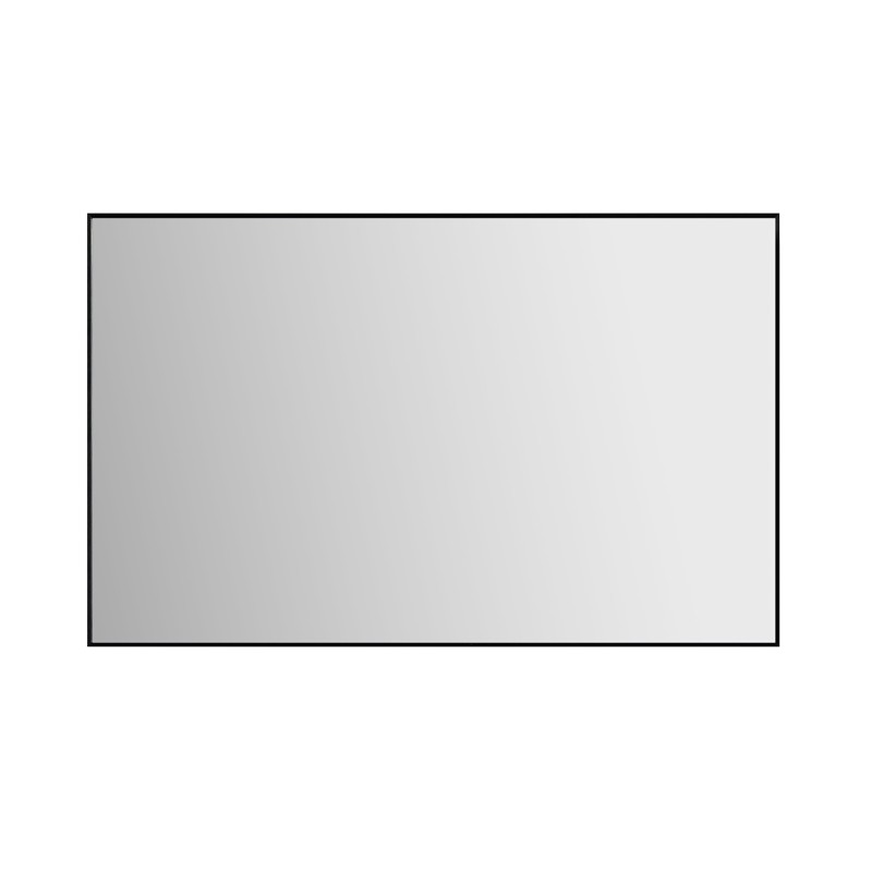 Ribbella spiegel met frame 120 cm mat zwart