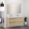 Sephia badmeubel compleet 120cm nature