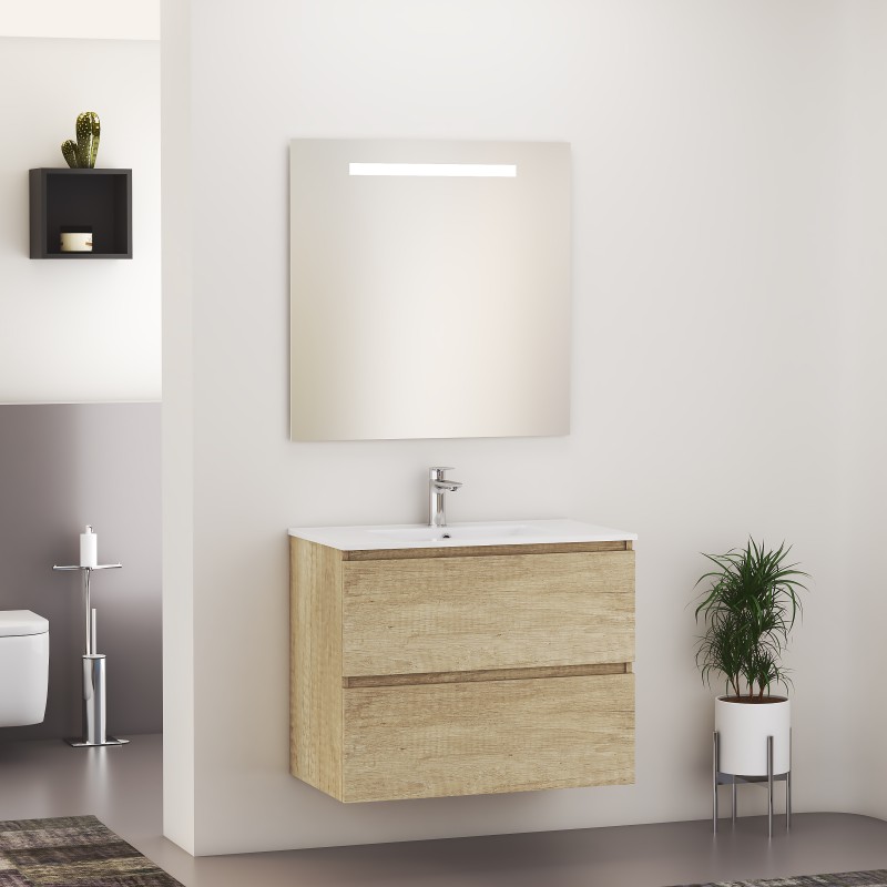 Sephia badmeubel compleet 80cm nature