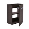 Zenti fonteinkast 40 x 22 cm houtnerf grijs