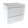 Shall onderkast 60 x 36 cm glans wit