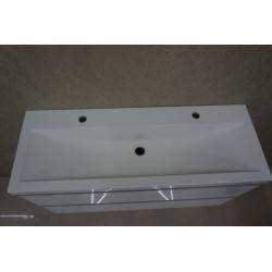 Shall onderkast 100 x 36 cm glans wit