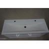 Shall onderkast 100 x 36 cm glans wit