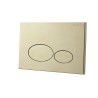 X32 Metal drukplaat voor inbouwreservoir geborsteld messing PVD