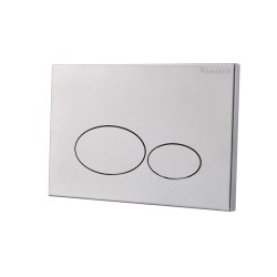 X32 Metal drukplaat voor inbouwreservoir RVS geborsteld
