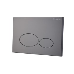 X32 Metal drukplaat voor inbouwreservoir gunmetal PVD