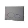 X32 Metal drukplaat voor inbouwreservoir gunmetal PVD