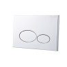 X32 Metal drukplaat voor inbouwreservoir chroom