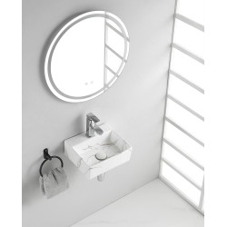 Leto fontein 33,5 x 29 x 11,5 cm keramiek carrara