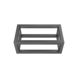 Nick frame voor fontein 395 x 150 x 215 mm gunmetal PVD