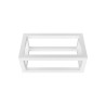 Nick frame voor fontein 395 x 150 x 215 mm mat wit