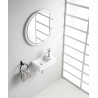 Rhea M fontein rechts 40 x 22 x 11 cm keramiek glans wit