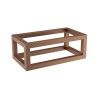 Nick frame voor fontein 395 x 150 x 215 mm geborsteld brons koper PVD