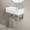 Nick frame voor fontein 395 x 150 x 215 mm RVS