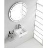 Leto fontein 33,5 x 29 x 11,5 cm keramiek glans wit