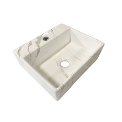 Leto fontein 33,5 x 29 x 11,5 cm keramiek carrara