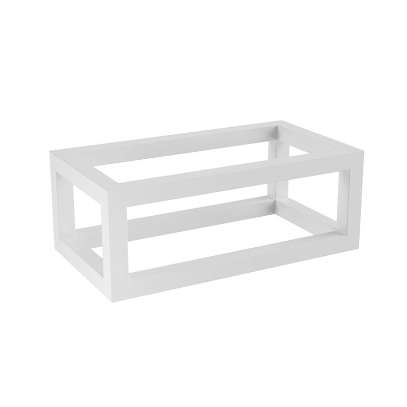Nick frame voor fontein 395 x 150 x 215 mm mat wit