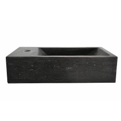 Raw fontein links 40x22x10 cm hardsteen gezoet