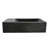 Raw fontein links 40x22x10 cm hardsteen gezoet