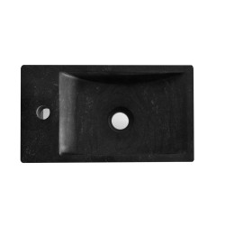 Raw fontein links 40x22x10 cm hardsteen gezoet