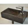 Raw fontein rechts 40x22x10 cm hardsteen gezoet