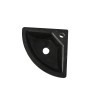 Raw hoekfontein 30x30x10 cm hardsteen gezoet