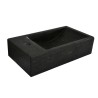 Raw fontein links 40x22x10 cm hardsteen gezoet