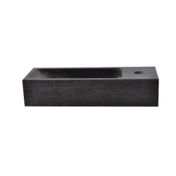 Raw fontein rechts 38x14x8 cm hardsteen gezoet