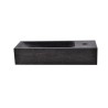 Raw fontein rechts 38x14x8 cm hardsteen gezoet