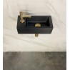 Fonteinset Rhea S mini fontein links quartz - complete set