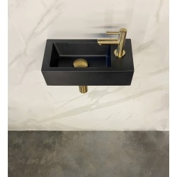 Fonteinset Rhea S mini fontein rechts quartz - complete set