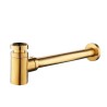 Fonteinset Leto fontein Carrara geborsteld messing - complete set