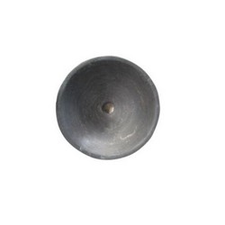 Raw waskom rond 32x12 cm hardsteen gezoet