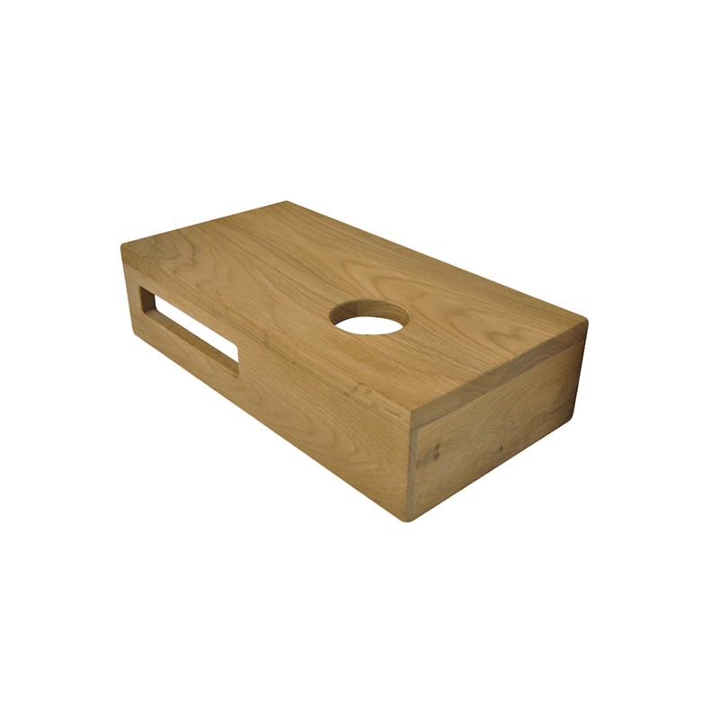 Oak planchet 40 x 21 x 10 cm rechts