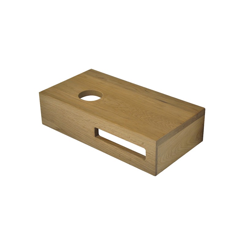 Oak planchet 40 x 21 x 10 cm links