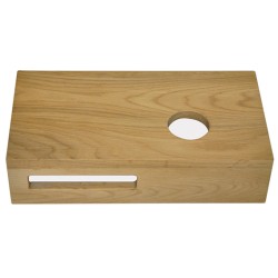 Oak planchet 40 x 21 x 10 cm rechts